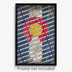 Woodmoor Colorado Poster (CO City Souvenir 11x17 Town Print)