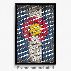 Air Force Academy Colorado Poster (CO City Souvenir 11x17 Town Print)