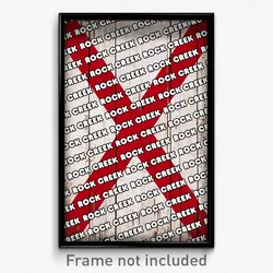 Rock Creek Alabama Poster (AL City Souvenir 11x17 Town Print)