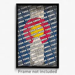 Todd Creek Colorado Poster (CO City Souvenir 11x17 Town Print)