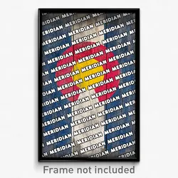 Meridian Colorado Poster (CO City Souvenir 11x17 Town Print)
