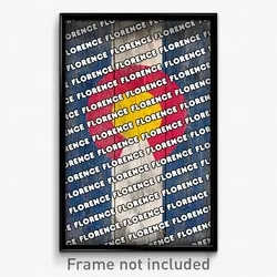 Florence Colorado Poster (CO City Souvenir 11x17 Town Print)