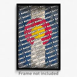 Basalt Colorado Poster (CO City Souvenir 11x17 Town Print)