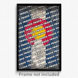 Frisco Colorado Poster (CO City Souvenir 11x17 Town Print)