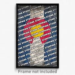 Stepping Stone Colorado Poster (CO City Souvenir 11x17 Town Print)