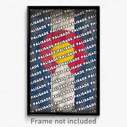 Palisade Colorado Poster (CO City Souvenir 11x17 Town Print)
