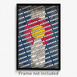 Hudson Colorado Poster (CO City Souvenir 11x17 Town Print)