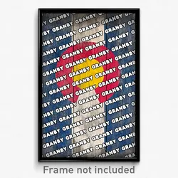 Granby Colorado Poster (CO City Souvenir 11x17 Town Print)
