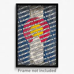 Elizabeth Colorado Poster (CO City Souvenir 11x17 Town Print)