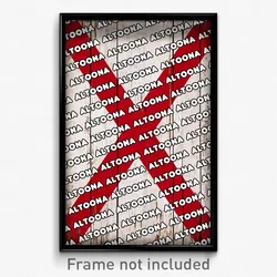 Altoona Alabama Poster (AL City Souvenir 11x17 Town Print)
