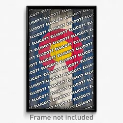 Ellicott Colorado Poster (CO City Souvenir 11x17 Town Print)