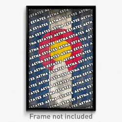 Aetna Estates Colorado Poster (CO City Souvenir 11x17 Town Print)