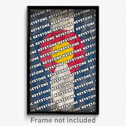 Keystone Colorado Poster (CO City Souvenir 11x17 Town Print)