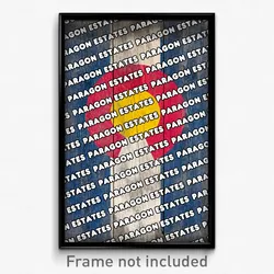 Paragon Estates Colorado Poster (CO City Souvenir 11x17 Town Print)