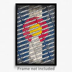 Tabernash Colorado Poster (CO City Souvenir 11x17 Town Print)