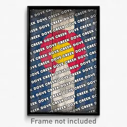 Dove Creek Colorado Poster (CO City Souvenir 11x17 Town Print)