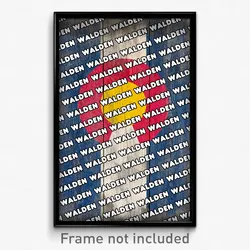 Walden Colorado Poster (CO City Souvenir 11x17 Town Print)