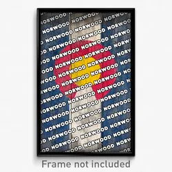 Norwood Colorado Poster (CO City Souvenir 11x17 Town Print)