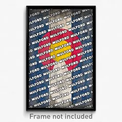 Mulford Colorado Poster (CO City Souvenir 11x17 Town Print)
