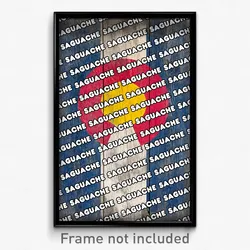 Saguache Colorado Poster (CO City Souvenir 11x17 Town Print)