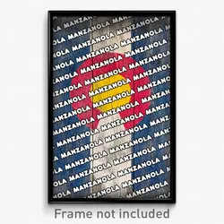 Manzanola Colorado Poster (CO City Souvenir 11x17 Town Print)