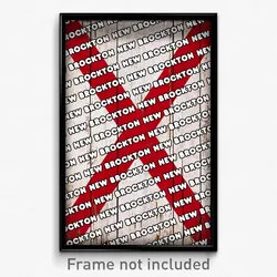 New Brockton Alabama Poster (AL City Souvenir 11x17 Town Print)