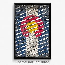 Yampa Colorado Poster (CO City Souvenir 11x17 Town Print)