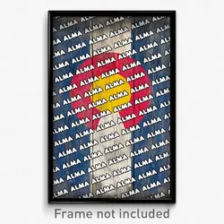 Alma Colorado Poster (CO City Souvenir 11x17 Town Print)