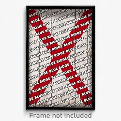 Blue Ridge Alabama Poster (AL City Souvenir 11x17 Town Print)