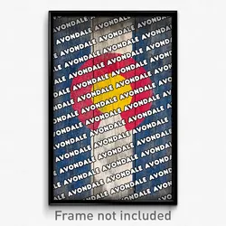 Avondale Colorado Poster (CO City Souvenir 11x17 Town Print)