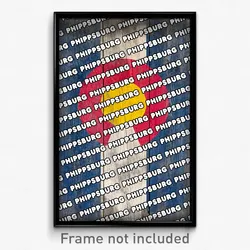 Phippsburg Colorado Poster (CO City Souvenir 11x17 Town Print)