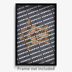 Norwich Connecticut Poster (CT City Souvenir 11x17 Town Print)