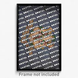 Bristol Connecticut Poster (CT City Souvenir 11x17 Town Print)