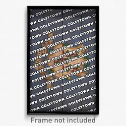 Coleytown Connecticut Poster (CT City Souvenir 11x17 Town Print)