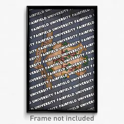 Fairfield University Connecticut Poster (CT City Souvenir 11x17 Town Print)