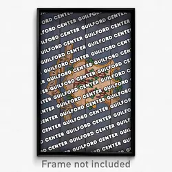 Guilford Center Connecticut Poster (CT City Souvenir 11x17 Town Print)