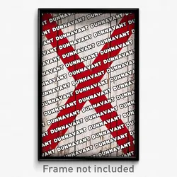 Dunnavant Alabama Poster (AL City Souvenir 11x17 Town Print)