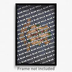 Blue Hills Connecticut Poster (CT City Souvenir 11x17 Town Print)