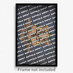 Suffield Depot Connecticut Poster (CT City Souvenir 11x17 Town Print)