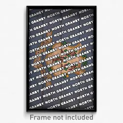 North Granby Connecticut Poster (CT City Souvenir 11x17 Town Print)