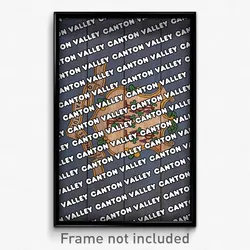 Canton Valley Connecticut Poster (CT City Souvenir 11x17 Town Print)