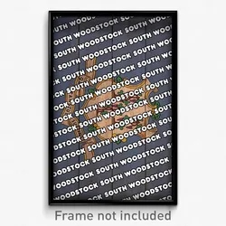 South Woodstock Connecticut Poster (CT City Souvenir 11x17 Town Print)