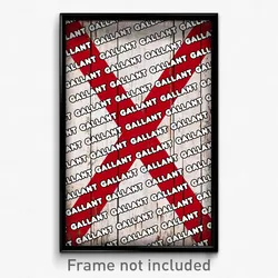 Gallant Alabama Poster (AL City Souvenir 11x17 Town Print)