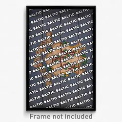 Baltic Connecticut Poster (CT City Souvenir 11x17 Town Print)