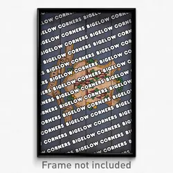 Bigelow Corners Connecticut Poster (CT City Souvenir 11x17 Town Print)