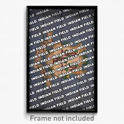 Indian Field Connecticut Poster (CT City Souvenir 11x17 Town Print)