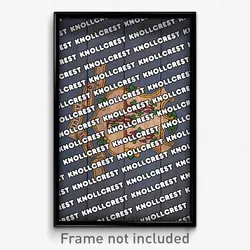 Knollcrest Connecticut Poster (CT City Souvenir 11x17 Town Print)