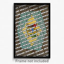 Newark Delaware Poster (DE City Souvenir 11x17 Town Print)