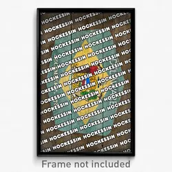 Hockessin Delaware Poster (DE City Souvenir 11x17 Town Print)