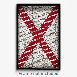 Pisgah Alabama Poster (AL City Souvenir 11x17 Town Print)